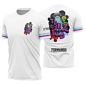 Arte Vetor Camisa Terceirão Alien Mod-268
