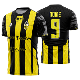 Arte vetor camisa Deportivo Táchira Home Kit 2025