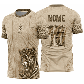 Arte vetor camisa Interclasse Onça Mod-766