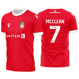 Arte vetor camisa Wrexham Local 2024-2025