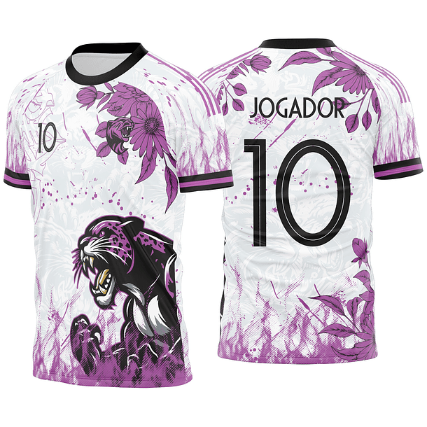 Arte vetor camisa Interclasse onça Mod-488