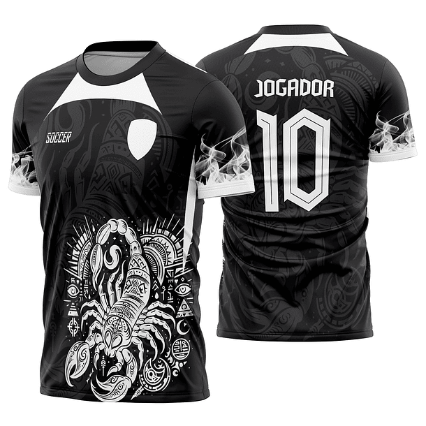 Arte vetor camisa Interclasse  Escorpião Mod-500