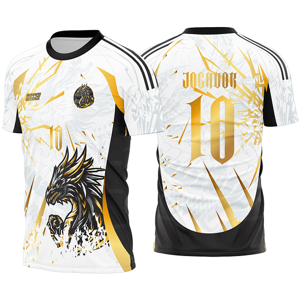 Arte vetor camisa Interclasse Dragão Mod-506