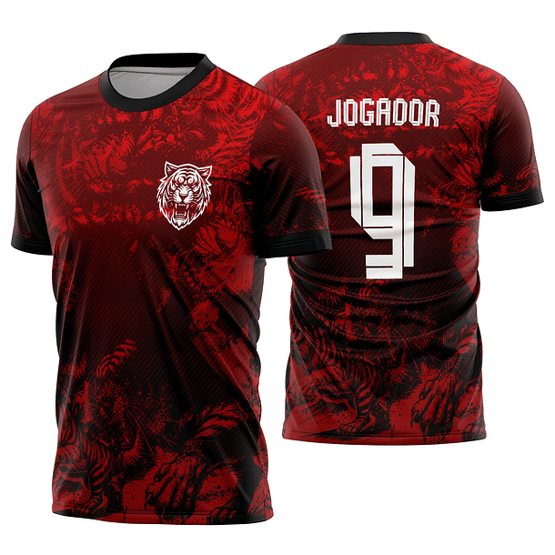 Arte vetor camisa Interclasse Tigre Mod-520