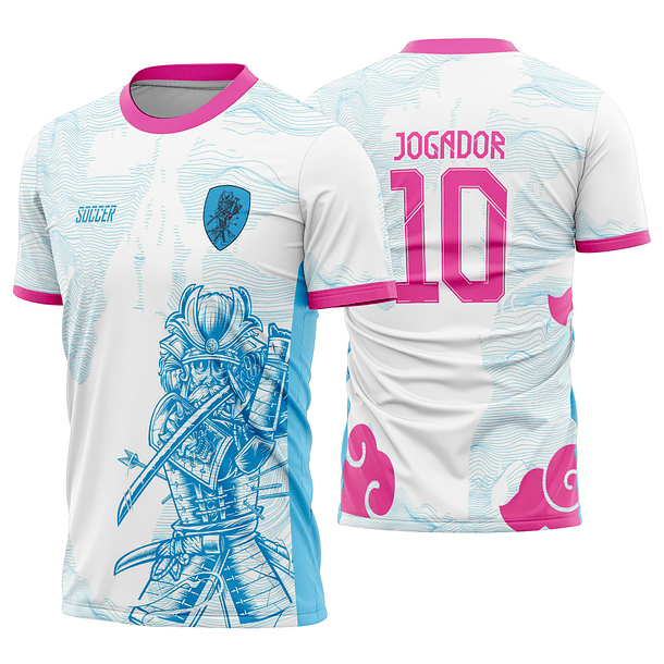 Arte vetor camisa Interclasse Samurai Mod-525