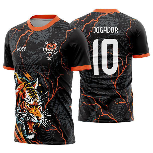 Arte vetor camisa Interclasse tigre Mod-528