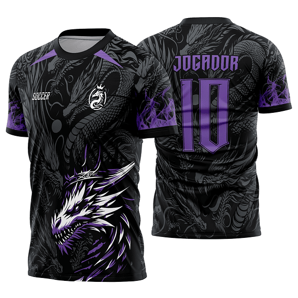 Arte vetor camisa Interclasse Dragão 536