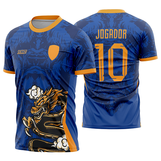 Arte vetor camisa Interclasse  Dragão 542
