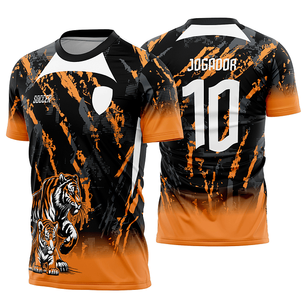 Arte vetor camisa Interclasse Tigre 555