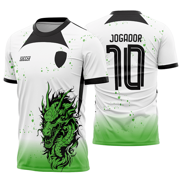 Arte vetor camisa Interclasse Dragão 565