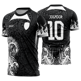 Arte Vetor Camisa Interclasse Escorpião Mod-596