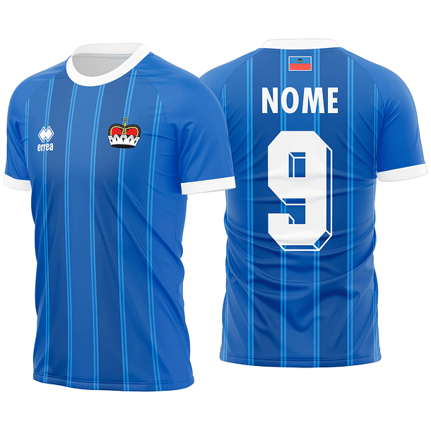 Arte vetor camisa Liechtenstein Local 2024-2025