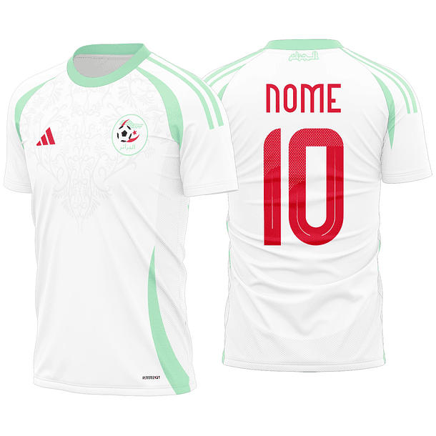 Arte Vetor Camisa Algeria Local 2024