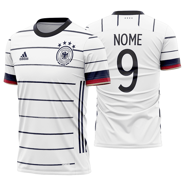 Arte vetor camisa Alemanha Local 2020-2021