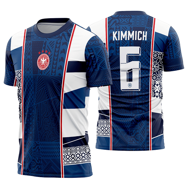 Arte vetor camisa Alemanha 2024 Geométrico