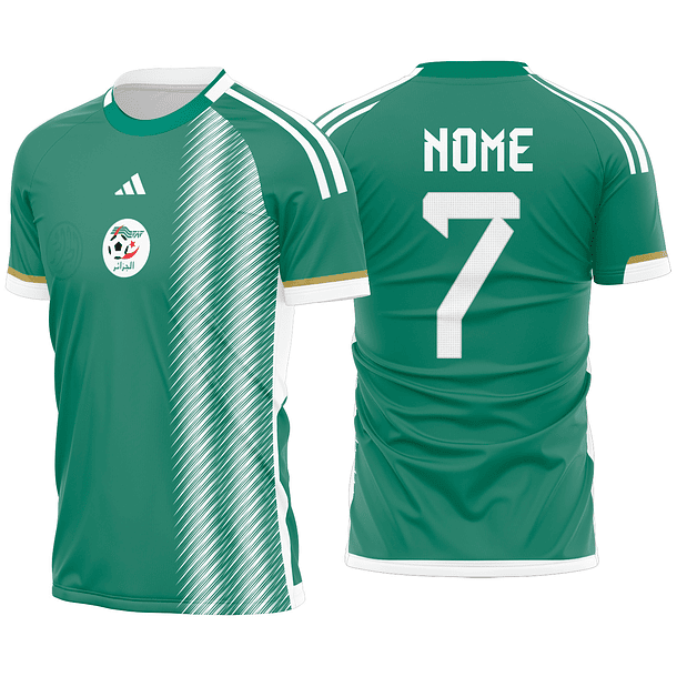 Arte vetor camisa Algeria Visita 2022-2023