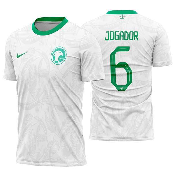 Arte vetor camisa Arabia Saudita Local 2022-2023