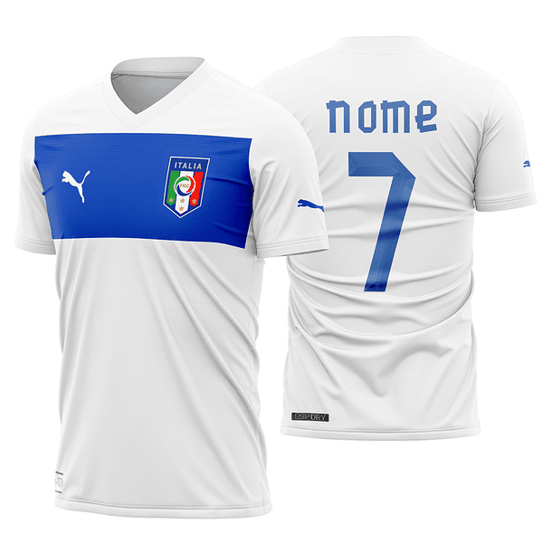 Arte vetor camisa Italia Visita 2012-2013