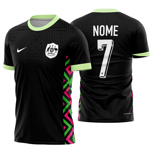 Arte vetor camisa Australia Visita 2025