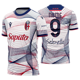 Arte Vetor Camisa Bologna Terceira 2023-2024