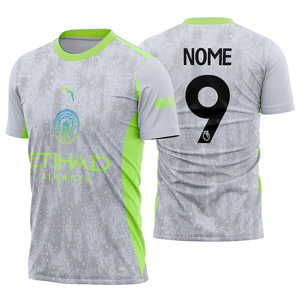 Arte Vetor Camisa Manchester City Terceira 2025-2026