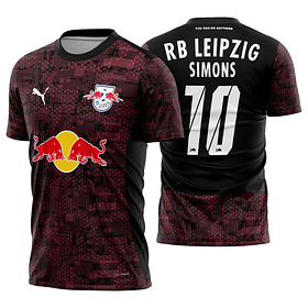 Arte Vetor Camisa RB Leipzig Terceira 2025-2026
