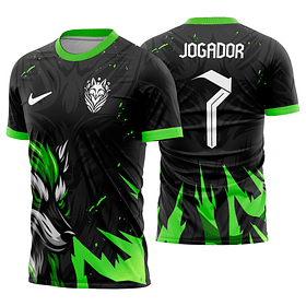 Arte vetor camisa Interclasse Raposa Mod-840