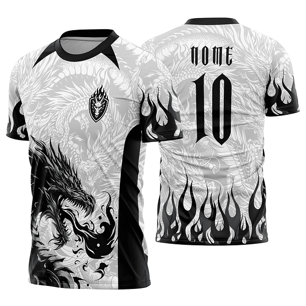 Arte vetor camisa Interclasse dragão Mod-841