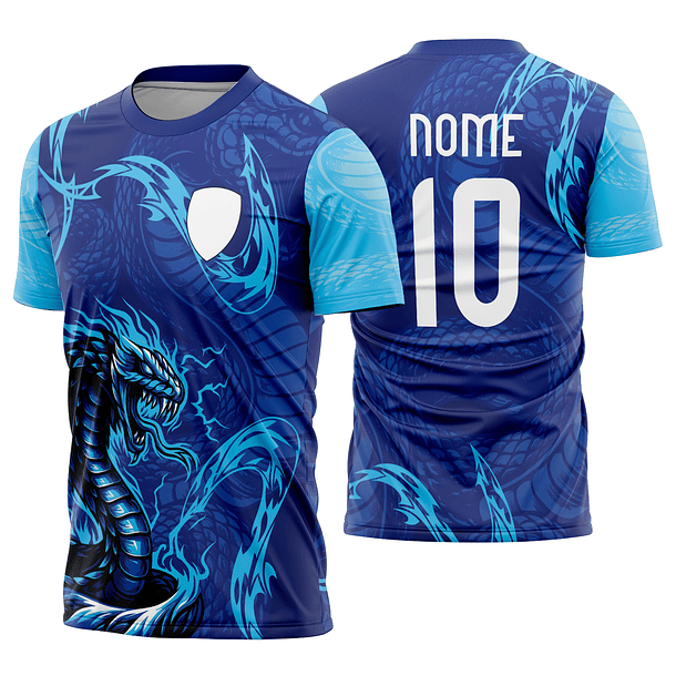 Arte vetor camisa Interclasse cobra Mod-844