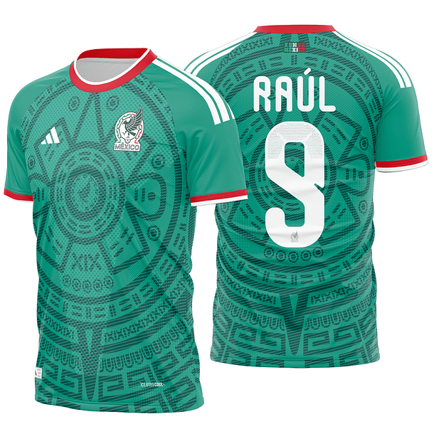 Arte Vetor Camisa México local World Cup 2026
