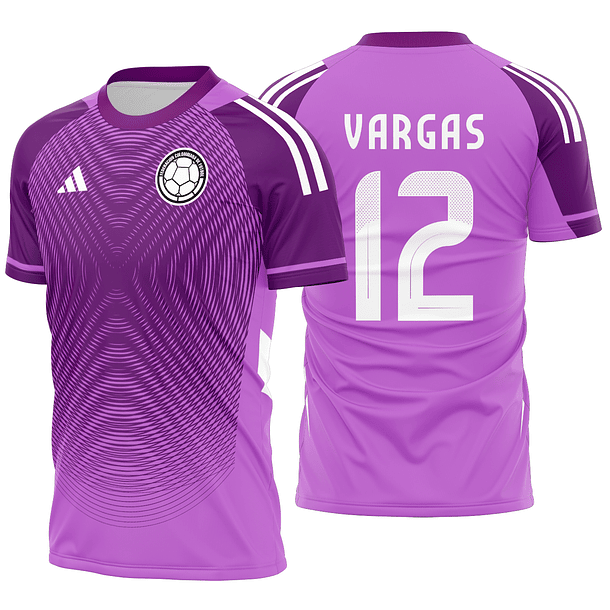 Arte Vetor Camisa Colômbia goleiro 2025