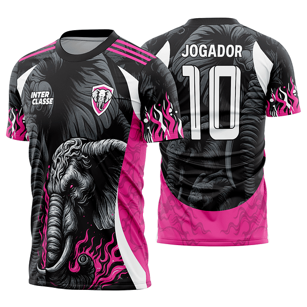 Arte vetor camisa Interclasse elefante Mod-846