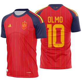 Arte Vetor Camisa Espanha Local 2026