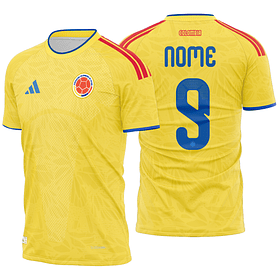 Arte Vetor Camisa Colômbia Local 2026