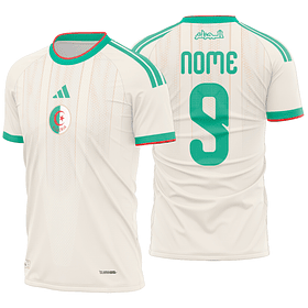 Arte Vetor Camisa Algeria Local 2026
