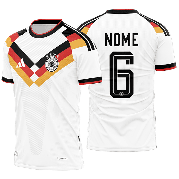 Arte Vetor Camisa Alemanha Local 2026