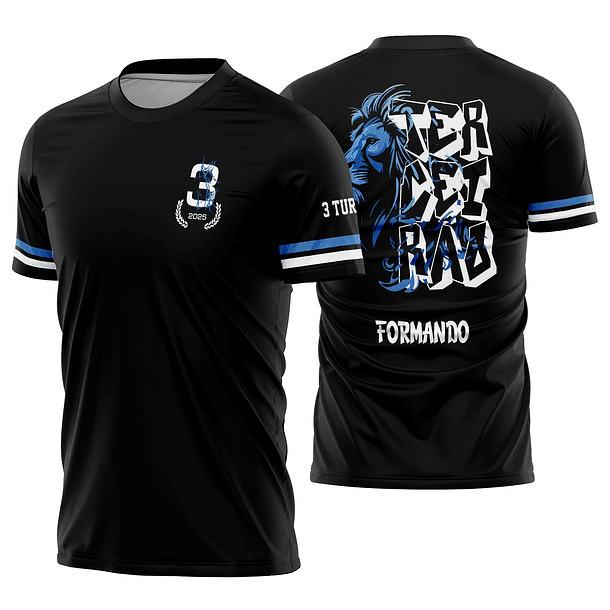 Arte vetor camisa terceirão leão Mod-313