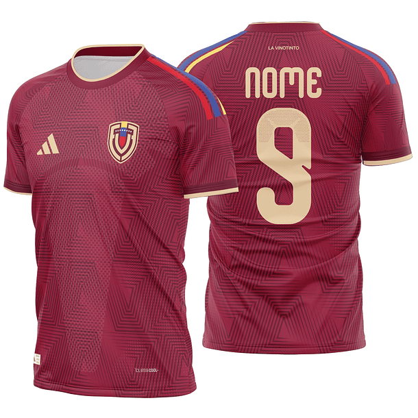 Arte Vetor Camisa Venezuela Local 2026