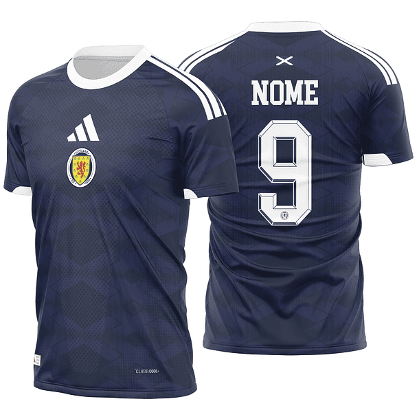 Arte Vetor Camisa Escocia Local 2026