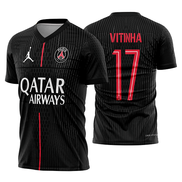 Arte Vetor Camisa PSG quarta 2025-2026