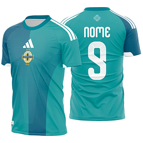 Arte Vetor Camisa Irlanda Norte Local 2026