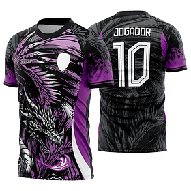 Arte vetor camisa Interclasse dragão Mod-849