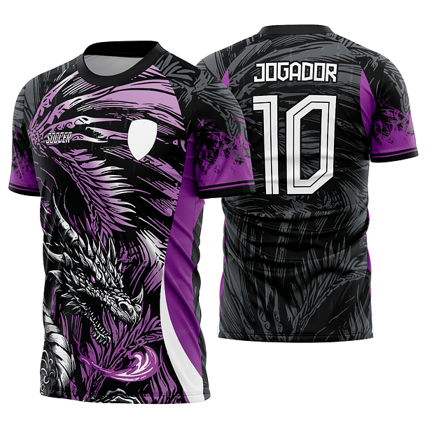 Arte vetor camisa Interclasse dragão Mod-849