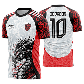 Arte Vetor Camisa Interclasse dragão Mod-851