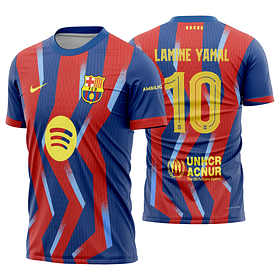 Arte Vetor Camisa Barcelona quarta 2025-2026