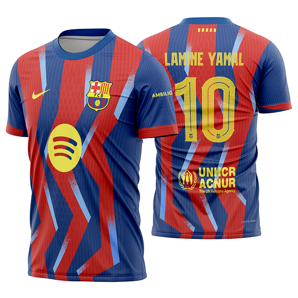 Arte Vetor Camisa Barcelona quarta 2025-2026