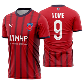 Arte Vetor Camisa 1. FC Heidenheim Local 2025-2026