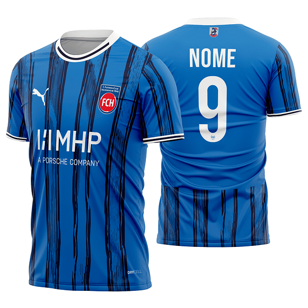 Arte Vetor Camisa 1. FC Heidenheim Visita 2025-2026