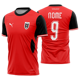 Arte Vetor Camisa Áustria Local 2026