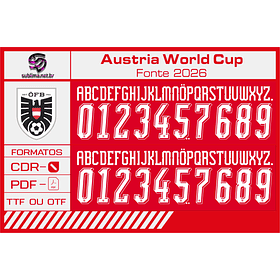 Fonte Áustria World Cup 2026